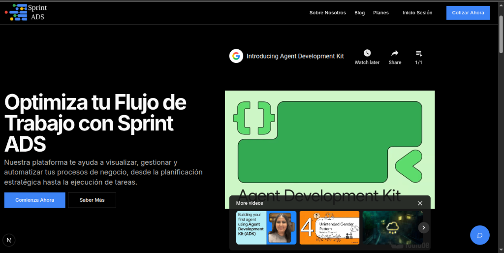 Sprint ADS Hub CRM Interface
